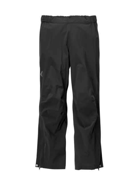 Black Diamond Stormline Stretch pantaloni impermeabili da uomo, neri