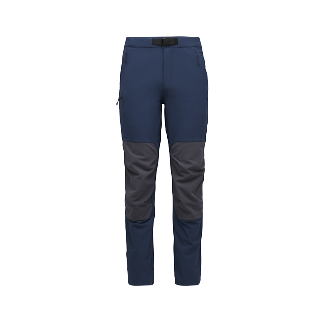 Black Diamond Alpine Hybrid pantaloni da uomo, indaco-carbonio