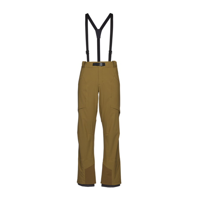 Black Diamond Dawn Patrol Hybrid pantaloni da uomo, curry scuro
