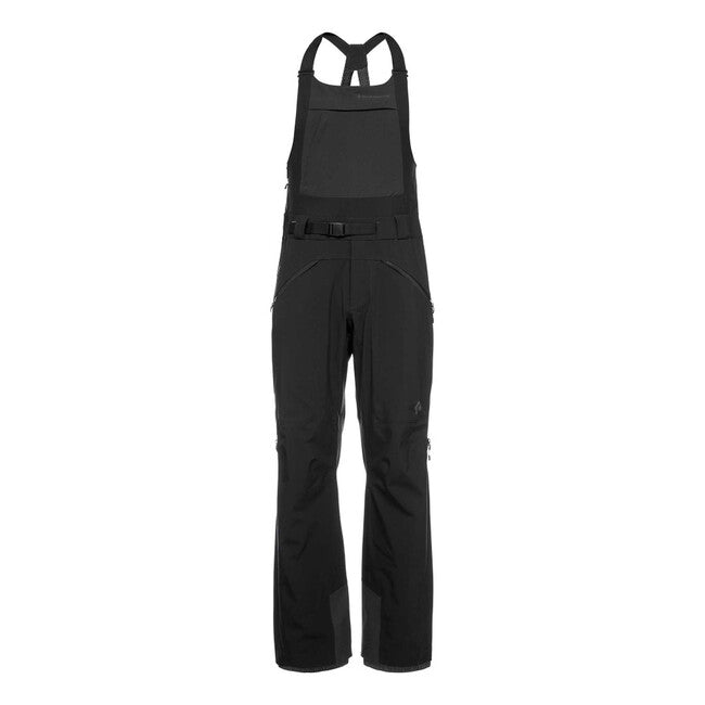 Black Diamond Recon Stretch salopette da uomo, nero