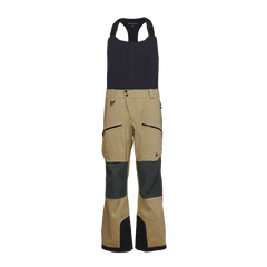 Black Diamond Recon Stretch Pro Bibs pantaloni da uomo con bretelle, khaki-smoke