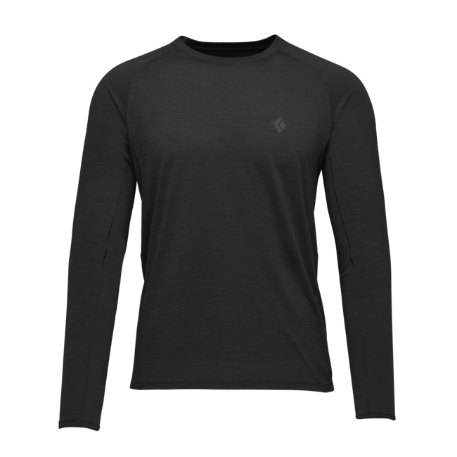 Black Diamond Lightwire Tech maglietta a maniche lunghe, nero