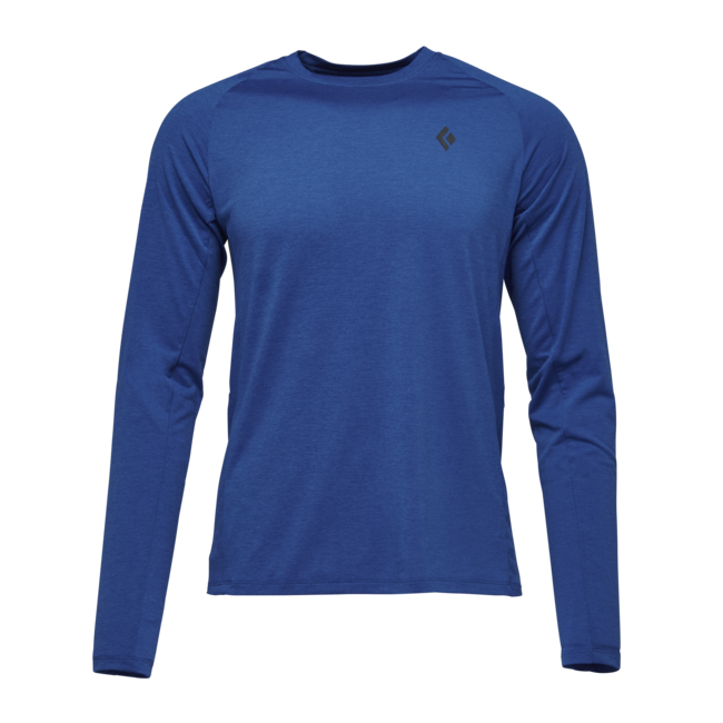 Black Diamond Lightwire Tech maglietta a maniche lunghe da uomo, blu drifter