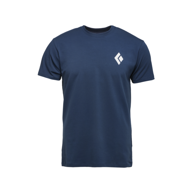 Black Diamond Equipment For Alpinist t-shirt da uomo a maniche corte, indaco