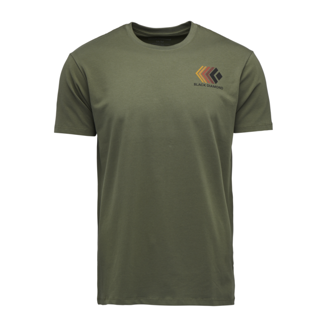 Black Diamond Faded t-shirt da uomo a maniche corte, tundra