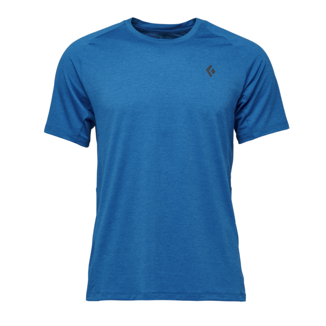 Black Diamond Lightwire Tech t-shirt a manica corta da uomo, blu drifter