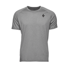 Black Diamond Lightwire Tech t-shirt a maniche corte da uomo, steel grey