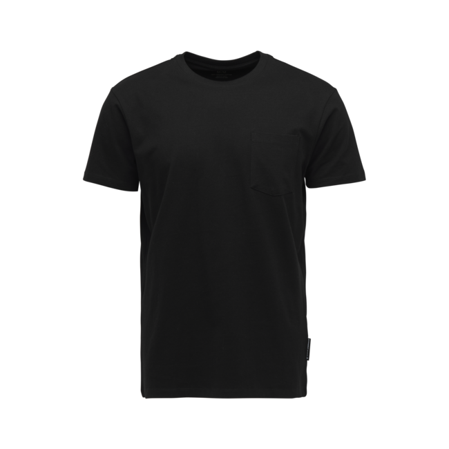 Black Diamond Project camicia da uomo a maniche corte, nero