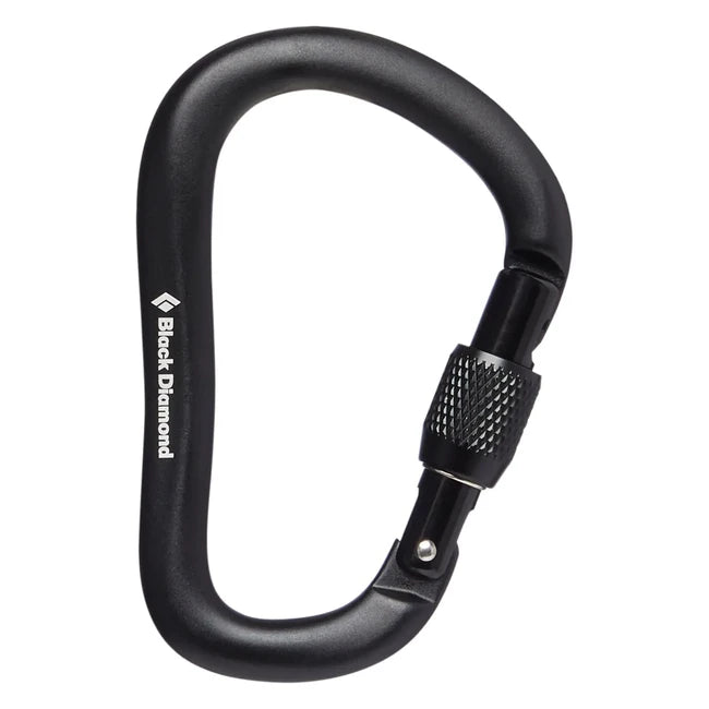 Black Diamond Rocklock a vite, nero