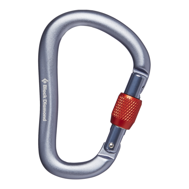Black Diamond Rocklock a vite, grigio