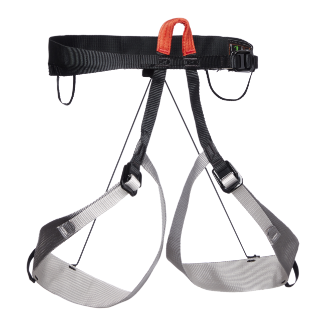 Black Diamond Couloir 3S imbracatura per seggiolino, lega-nero