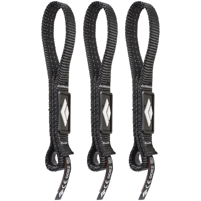 Black Diamond Loop Diamond Dogbone 16 Cm Set di 3 pezzi
