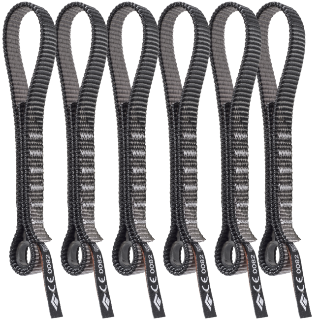 Black Diamond Loop Standard Dogbone 16 Cm Set di 6 pezzi