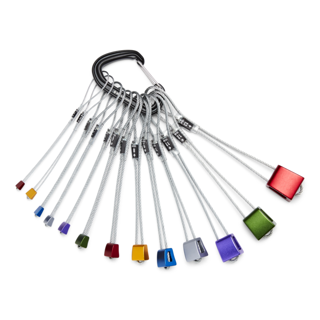 Black Diamond Pro set di tappi #1-13