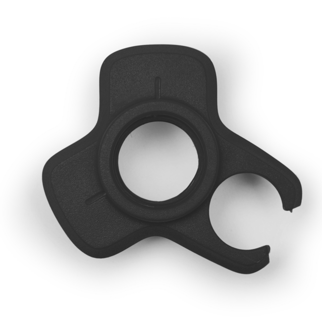 Black Diamond Trekking cestini 38 mm con clip, nero