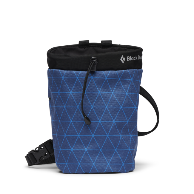 Black Diamond Gym sacchetto di magnesio, triangolo blu ultra