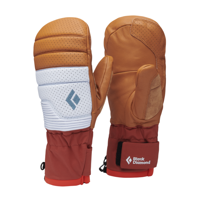 Black Diamond Progression Mitts guanti invernali, blu henna-belay