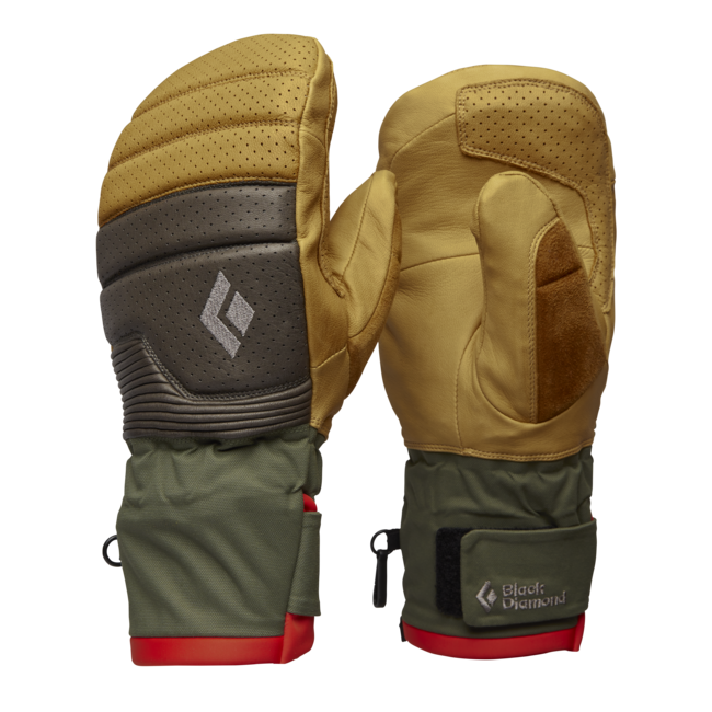 Black Diamond Progression Mitts guanti invernali, noci naturali
