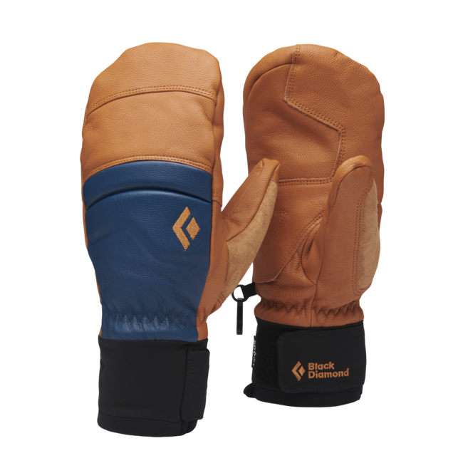 Black Diamond Spark Mitts guanti invernali, blu henna-ink