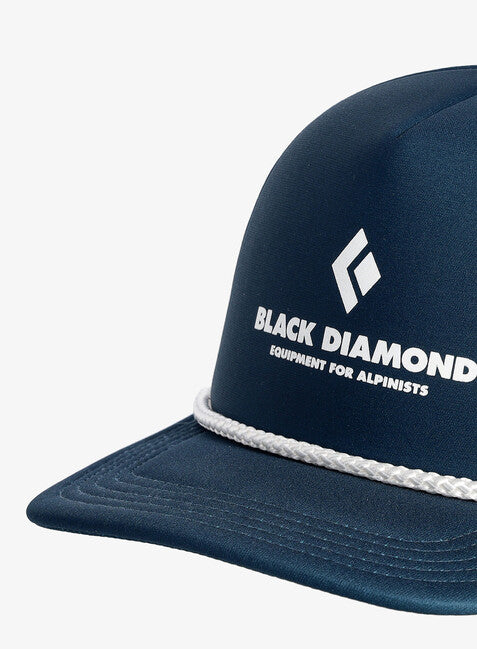 Black Diamond Cap Flat Bill Trucker, peltro-nero eqpmnt per alpnst