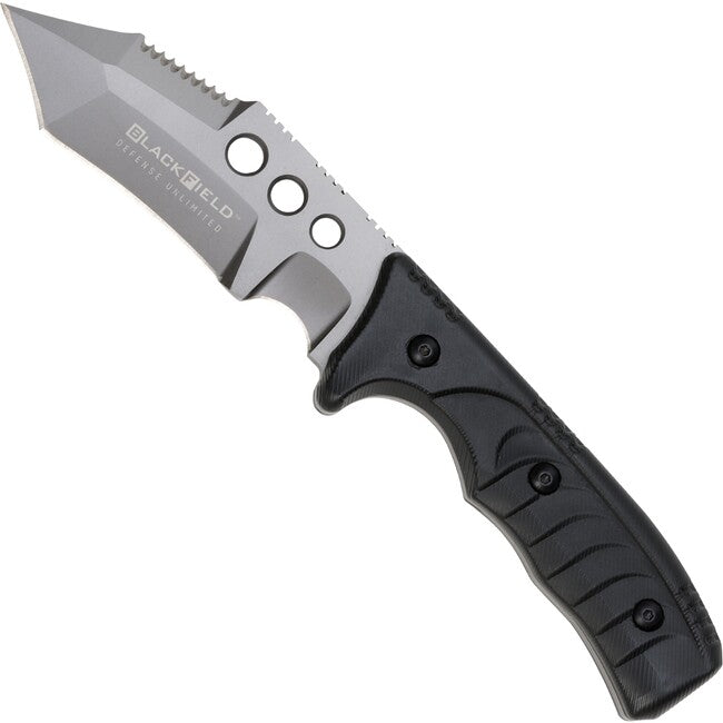 BlackField Eagle Eyed coltello a lama fissa, nero