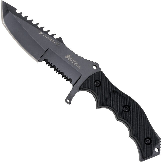 BlackField Small Apache coltello a lama fissa, black