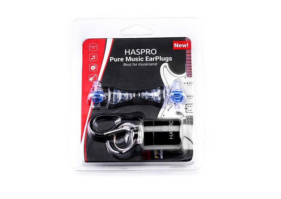 Haspro Pure music tappi per orecchie, blu