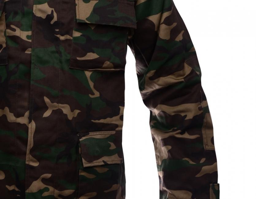 O&T Hunter grant camicia da campo, woodland