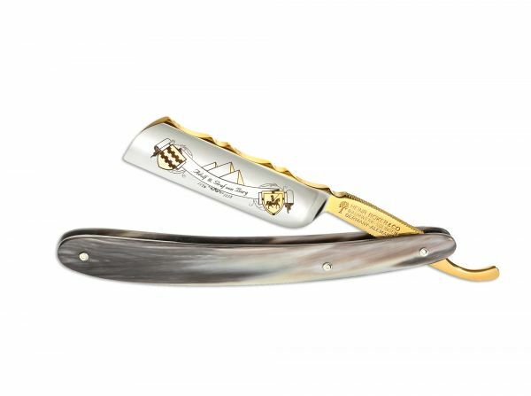 Böker Graf Adolf III. rasoio, oro
