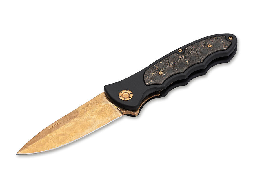 Böker Leopard-Damast III 42 oro