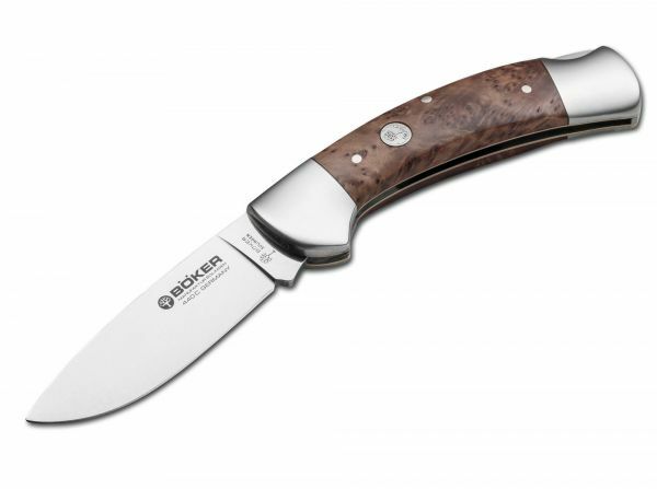 Böker Manufaktur Solingen 3000 Thuja II coltello tascabile multiuso 8,5 cm, legno di Thuja