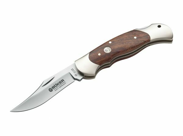 Böker Manufaktur Solingen Optima coltello da caccia 9 cm, palissandro