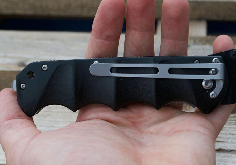 Böker Coltello Pieghevole magnum, nero, spear 23cm