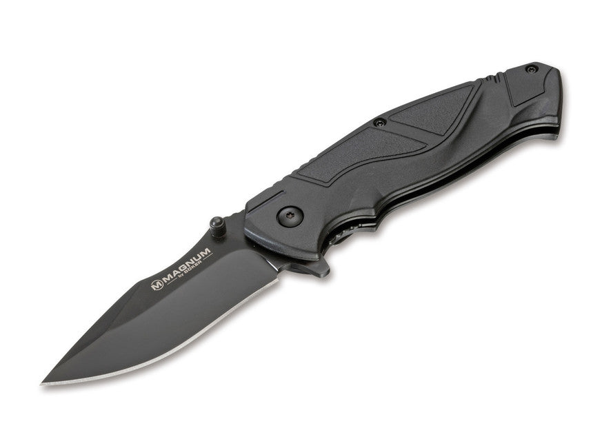 Böker MAGNUM Coltello apribile Advance All Black Pro 19,5 cm, nera