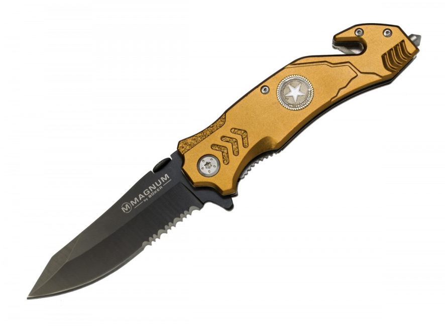 Böker Magnum Army Rescue coltello pieghevole 20,8cm