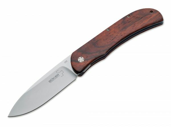 Böker Plus Exskelibur I coltello tascabile 8,9 cm, legno di cocobolo, titanio
