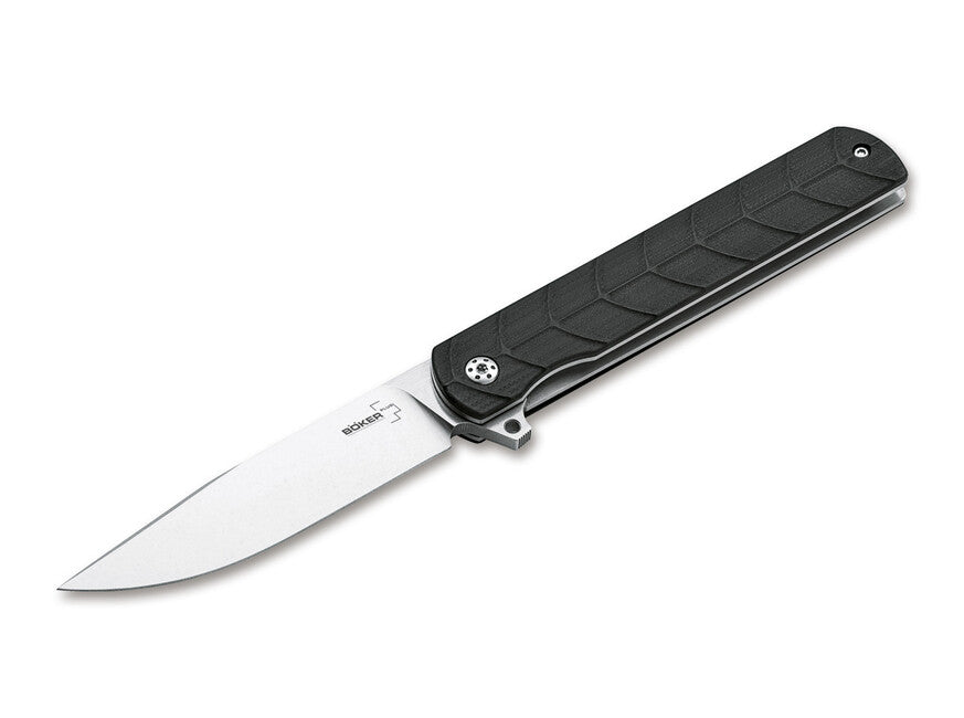 Böker Plus Legion coltello tascabile 8,7 cm, nero, g10