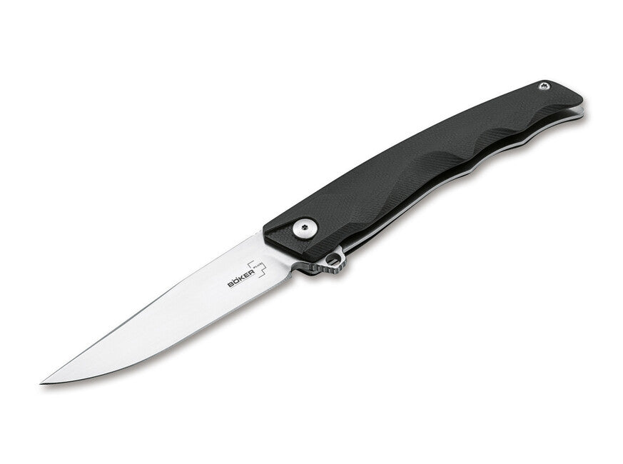 Böker Plus Shade coltello da tasca 7,6 cm, nero, G10