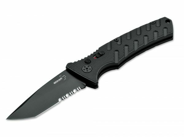 Böker Plus Strike coltello funzionale Tanto, 8,5 cm, nero
