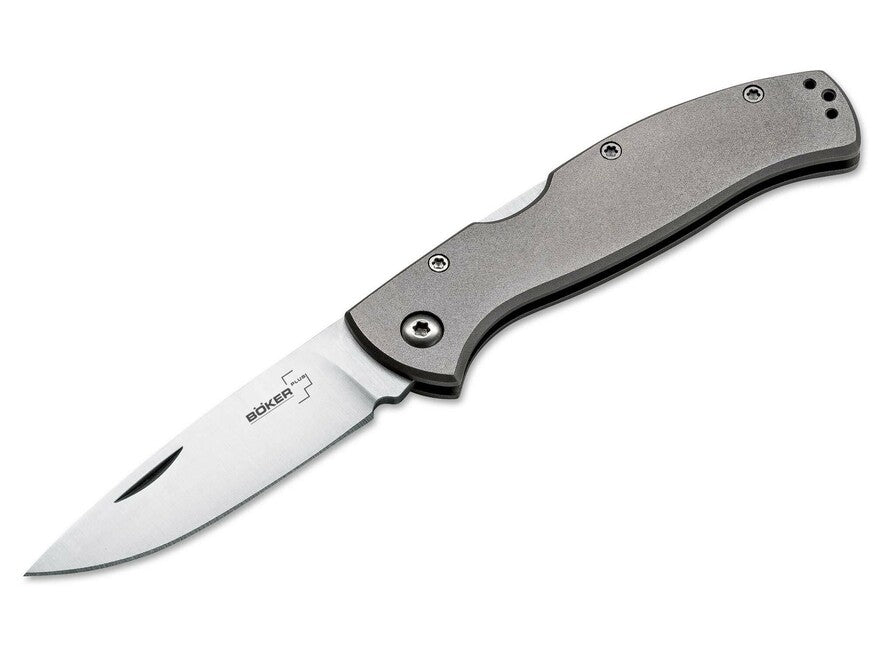 Böker Plus Titan Drop 2 coltello tascabile 6 cm, titanio
