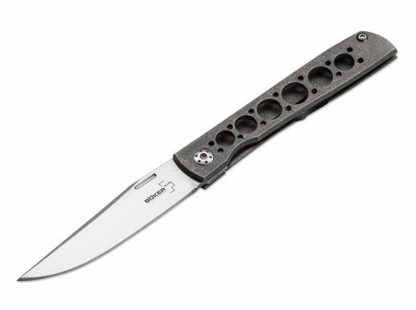 Böker Plus Urban Trapper Petite coltello tascabile 7 cm, titanio