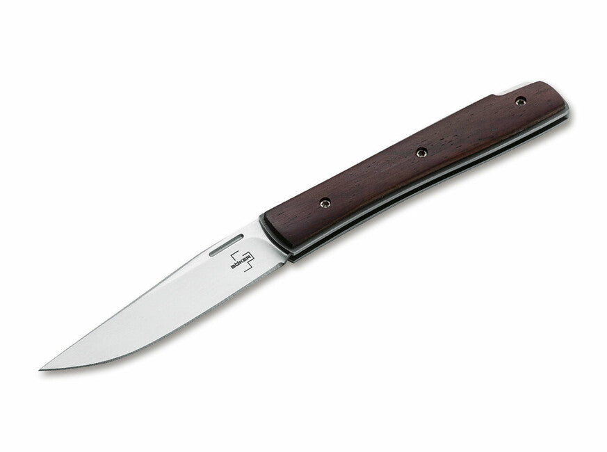 Böker Plus Urban Trapper Petite coltello tascabile 7 cm legno