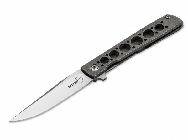 Böker Plus Urban Trapper Petite coltello tascabile 7 cm, titanio