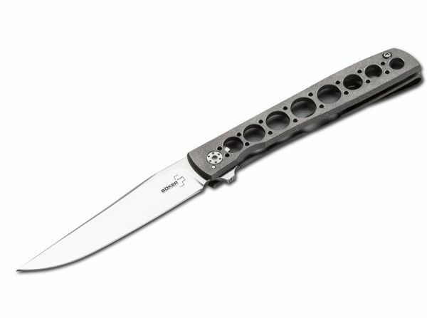 Böker Plus Urban Trapper coltello tascabile 8,7 cm, titanio