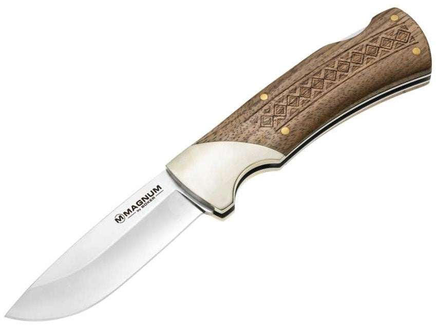 Böker Magnm uWoodcraft coltello da caccia pieghevole, 20,8cm