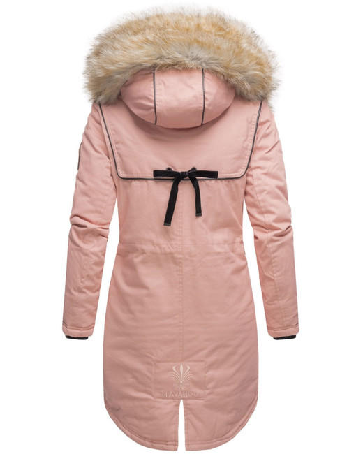 Navahoo Bombii giacca invernale da donna con pelliccia, rosa