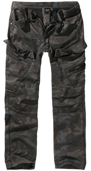 Brandit Adven pantaloni slim fit, darkcamo