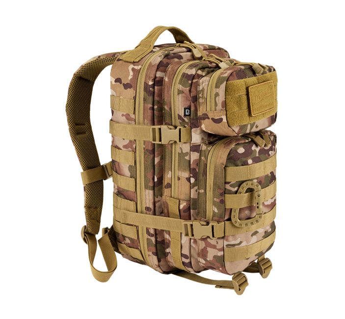 Brandit US Assault Pack Medium 25L, tattico mimetico