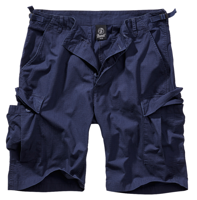 Brandit Pantaloncini BDU Ripstop, navy