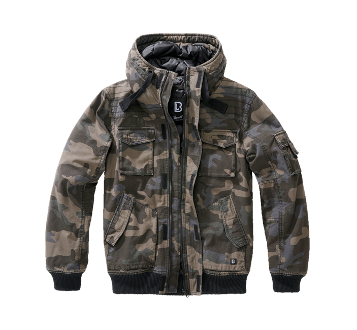 Brandit Bronx giacca, camoscio scuro
